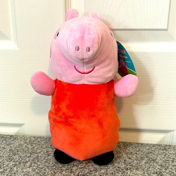 NWT 10” Peppa Pig hugmee squishmallow - Picture 1 of 3